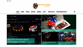 What Toprelaxgames.com website looked like in 2022 (1 year ago)