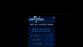 What Thefirstpurge.com website looked like in 2022 (1 year ago)