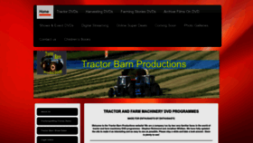 What Tractorbarnproductions.com website looked like in 2022 (1 year ago)