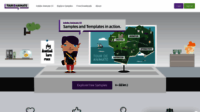 What Tourdeanimate.com website looked like in 2022 (1 year ago)