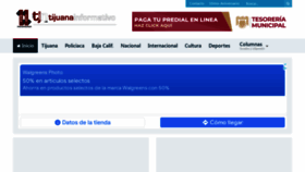What Tijuanainformativo.info website looked like in 2022 (1 year ago)