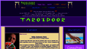 What Tarotdoor.com website looked like in 2022 (1 year ago)