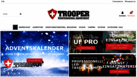What Trooper.ch website looked like in 2022 (1 year ago)