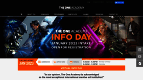 What Toa.edu.my website looked like in 2022 (1 year ago)
