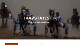 What Travstat.se website looked like in 2022 (2 years ago)