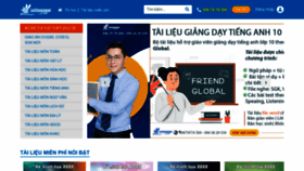 What Tailieugiaoan.com website looked like in 2022 (1 year ago)