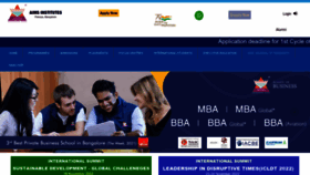 What Theaims.ac.in website looked like in 2022 (1 year ago)