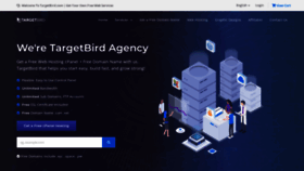 What Targetbird.com website looked like in 2022 (1 year ago)