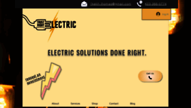 What Tricitiestnelectrician.com website looked like in 2022 (1 year ago)
