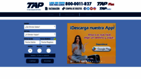 What Tap.com.mx website looked like in 2022 (1 year ago)