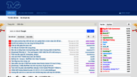 What Thuviencuoi.vn website looked like in 2022 (3 years ago)