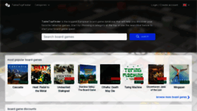 What Tabletopfinder.eu website looked like in 2022 (2 years ago)