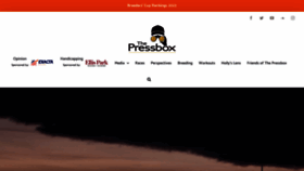 What Thepressboxlts.com website looked like in 2022 (1 year ago)