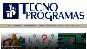 What Tecnoprogramas.com website looked like in 2022 (1 year ago)