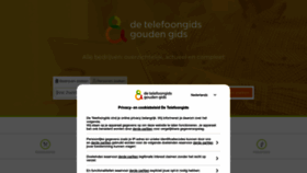 What Telefoongids.nl website looked like in 2022 (1 year ago)