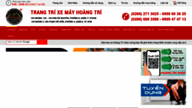 What Trangtrixemayhoangtri.com website looked like in 2022 (1 year ago)