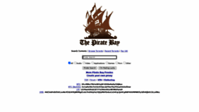 What Tpb.surf website looked like in 2022 (1 year ago)