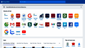 What Trangnhat.net website looked like in 2022 (2 years ago)