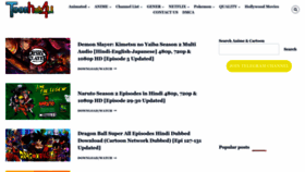 What Toonhub4u.me website looked like in 2022 (2 years ago)