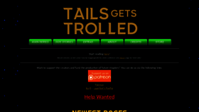 What Tailsgetstrolled.org website looked like in 2022 (1 year ago)