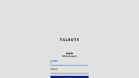 What Talbots.dayforce.com website looked like in 2022 (1 year ago)