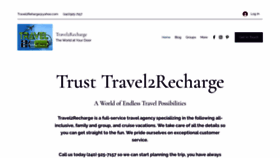 What Travel2recharge.com website looked like in 2022 (1 year ago)