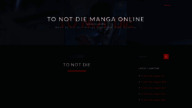 What Tonotdie.com website looked like in 2022 (3 years ago)