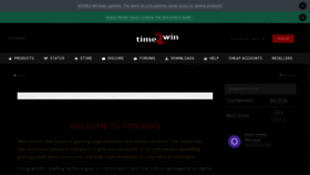 What Time2win.net website looked like in 2022 (1 year ago)