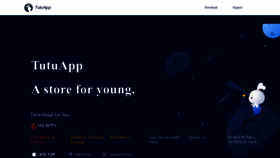 What Tutuapp.vip website looked like in 2022 (1 year ago)