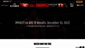 What Tnawrestling.com website looked like in 2022 (1 year ago)