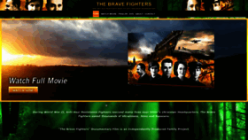 What Thebravefighters.com website looked like in 2022 (1 year ago)