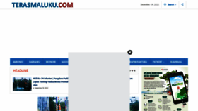 What Terasmaluku.com website looked like in 2022 (1 year ago)