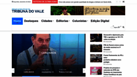 What Tribunadovale.com.br website looked like in 2022 (1 year ago)