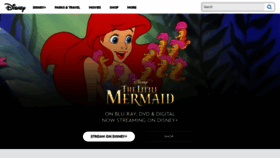 What Thelittlemermaid.com website looked like in 2022 (1 year ago)