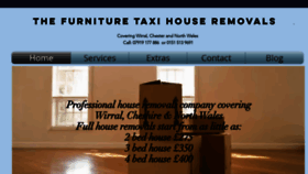 What Thefurnituretaxi.co.uk website looked like in 2022 (1 year ago)