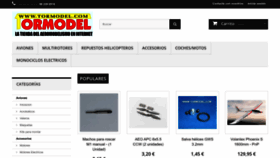 What Tormodel.com website looked like in 2022 (1 year ago)
