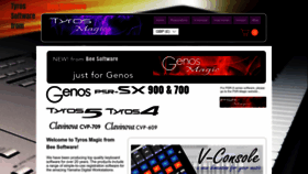 What Tyrosmagic.com website looked like in 2022 (1 year ago)