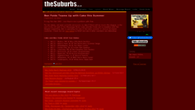 What Thesuburbs.org.uk website looked like in 2022 (1 year ago)
