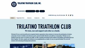 What Trilatino.org website looked like in 2022 (1 year ago)