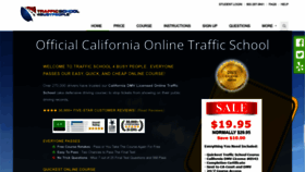 What Trafficschool4busypeople.com website looked like in 2022 (1 year ago)