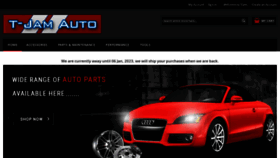 What Tjamauto.com.au website looked like in 2022 (1 year ago)