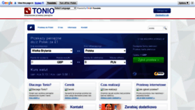 What Tonio.co.uk website looked like in 2022 (1 year ago)