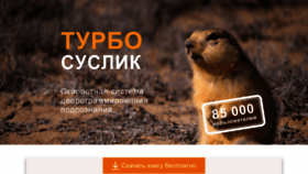 What Turbo-suslik.ru website looked like in 2022 (1 year ago)