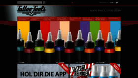 What Tattoo-tools.de website looked like in 2022 (1 year ago)