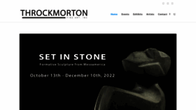 What Throckmorton-nyc.com website looked like in 2023 (1 year ago)