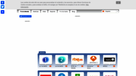 What Teledirecto.es website looked like in 2023 (1 year ago)