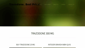 What Trazodone.click website looked like in 2023 (1 year ago)