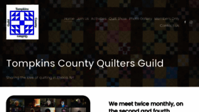 What Tcqg.org website looked like in 2023 (1 year ago)