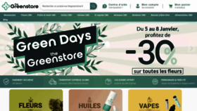 What Thegreenstore.fr website looked like in 2023 (2 years ago)