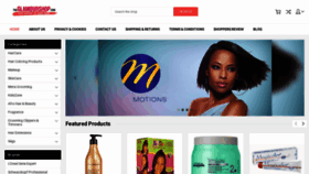 What Theglamourshop.com website looked like in 2023 (1 year ago)